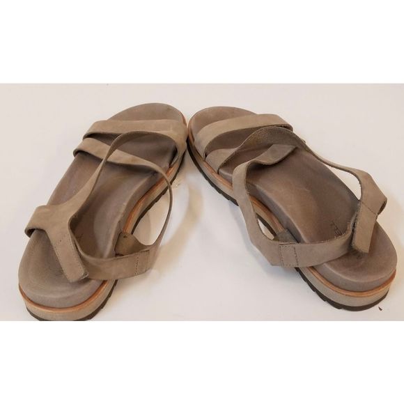 Merrell Juno Womens Backstrap Sandals Beige Tan Gray Size 8 - Picture 5 of 6